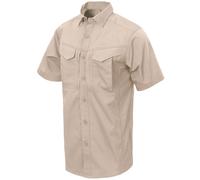 Helikon Defender Mk2 PolyCotton Ripstop Short Sleeve Shirt - Khaki
