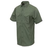 Helikon Defender Mk2 PolyCotton Ripstop Short Sleeve Shirt - Olive Green