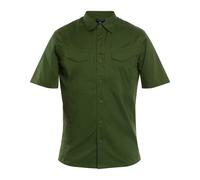 Helikon Defender Mk2 PolyCotton Ripstop Short Sleeve Shirt - Pine Green