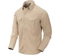 Helikon Men's Defender Mk2 Tropical Shirt Long Sleeve Silver Mink Size S