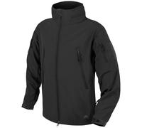 HELIKON GUNFIGHTER MENS WINDPROOF SOFT SHELL JACKET POLICE PATROL SECURITY BLACK