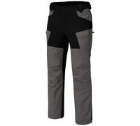 Helikon-Tex HOP Hybrid Outback Tactical Pants - DuraCanvas - VersaStretch - Outdoors, Hiking, Law Enforcement, Work Pants, Cloud Grey / Black, 34W x 32L