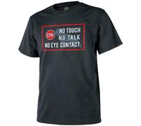 Helikon K9 - No Touch T-Shirt Mens Military Working Dog Cotton Graphic Top Black