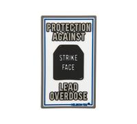 Helikon Lead Overdose PVC Morale Patch - White