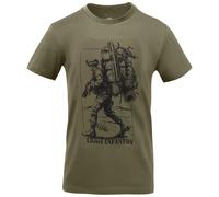 Helikon Light Infantry T-Shirt - Olive Green