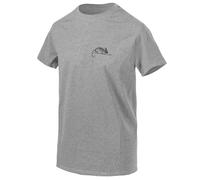 Helikon Logo T-Shirt - Mid Grey Melange