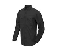 Helikon Defender Mk2 PolyCotton Ripstop Long Sleeve Shirt - Black