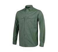 Helikon-Tex Defender Mk2 PolyCotton Ripstop Long Sleeve Shirt - Olive Green