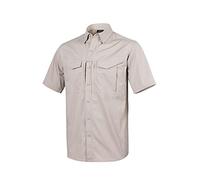 Helikon Defender Mk2 PolyCotton Ripstop Short Sleeve Shirt - Khaki