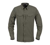 Helikon Men's Defender Mk2 Tropical Shirt Long Sleeve Dark Olive Size S