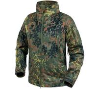 HELIKON MENS MILITARY GUNFIGHTER SOFT SHELL JACKET AIRSOFT HUNTING TOP FLECKTARN
