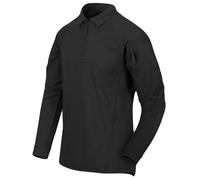 Helikon Mens Polo Shirt Long Sleeve Tactical Combat Shooting Security Top Black