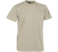 HELIKON MILITARY COMBAT TACTICAL MENS T-SHIRT WORK 100% COTTON KHAKI BEIGE S-3XL