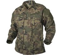 HELIKON SFU NEXT MILITARY COMBAT UNIFORM SHIRT MENS HUNTING JACKET PL WOODLAND