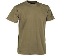 HELIKON US MILITARY COMBAT TOP ARMY TACTICAL TEE MENS T-SHIRT WORK COTTON COYOTE