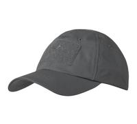 Helikon-Tex Men's Baseball Cap PolyCotton Rip-Stop Velcro Shadow Grey