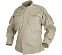 HELIKON TACTICAL MILITARY COTTON RIPSTOP SHIRT CPU MENS PATROL ARMY JACKET KHAKI