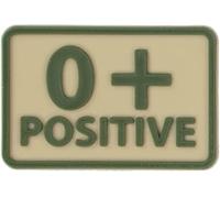 Helikon-Tex 0 Rh+ Blood Type Emblem Khaki - 2 pcs.