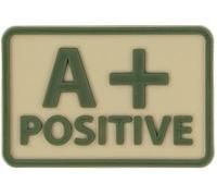 Helikon-Tex A Rh+ Blood Type Emblem Khaki - 2 pcs.