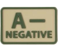 Helikon-Tex A Rh- Blood Type Emblem Khaki - 2 pcs.