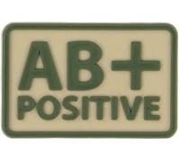 Helikon-Tex AB Rh+ Blood Type Emblem Khaki - 2 pcs.