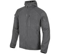 Helikon-Tex Alpha Hoodie Jacket Grid Fleece Mens Cycling Tactical Shadow Grey