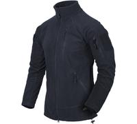 Helikon-Tex Alpha Tactical Jacket Grid Fleece Mens Police Hiking Work Navy Blue