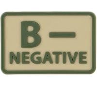 Helikon-Tex B Rh- Blood Type Emblem Khaki - 2 pcs.