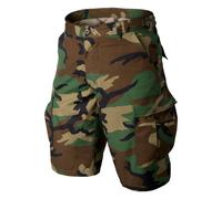 Helikon Tex BDU Army Freizeit Cargo Bermuda Shorts US Woodland Camouflage Medium