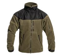 HELIKON TACTICAL ARMY WARM FLEECE JACKET CLASSIC OUTDOOR POLAR OLIVE GREEN BLACK