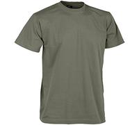 Helikon Military Combat Tactical Army Mens T-Shirt Work 100% Cotton Olive Green