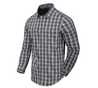 Helikon-Tex Covert Concealed Carry Shirt - Cotton Blend FOGGY GREY PLAID XL/Regular