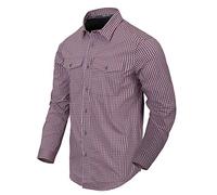 Helikon-Tex Helikon Covert Concealed Carry Shirt Scarlet Flame Checkered Size X Large