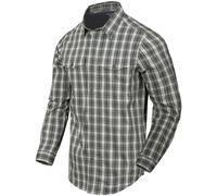 Helikon-Tex Covert Concealed Carry Shirt Mens Long Sleeve Urban Foggy Grey Plaid