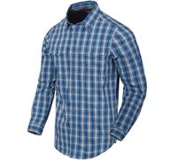 Helikon-Tex COVERT CONCEALED CARRY SHIRT Ozark Blue Plaid (KO-CCC-CB-PD)