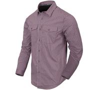 Helikon-Tex Covert Concealed Carry Shirt Mens Tactical Scarlet Flame Checkered