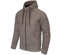 Helikon-Tex Covert Tactical Hoodie Full Zip Security Mens Melange Light Tan