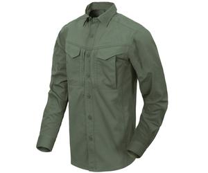 Helikon-Tex Defender Mk2 PolyCotton Ripstop Long Sleeve Shirt - Olive Green