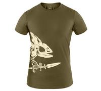 Helikon-Tex T-Shirt - Full Body Skeleton - Cotton - Black