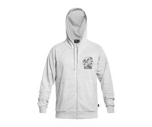 Helikon-Tex Full-Zip Old School Sweatshirt - Light Grey Melange