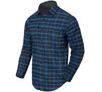 Helikon-Tex GreyMan Shirt - Polyester Nylon Blend BLUE STONEWORK PLAID XS/Regular