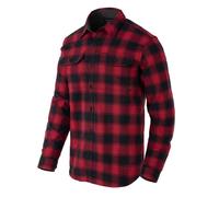 Helikon GreyMan Shirt - Coral Crimson Checkered