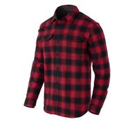 Helikon-Tex GreyMan Shirt - Coral Crimson Checkered