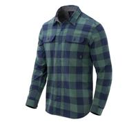 Helikon-Tex GreyMan Shirt, Moss Green Checkered, Large