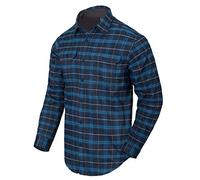 Helikon GreyMan Polyester/Nylon Shirt - Blue Stonework Plaid