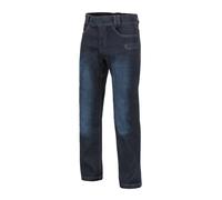 Helikon Tex Greyman Tactical Jeans Denim Mid Dark Blue Pants 30/30 Small Short