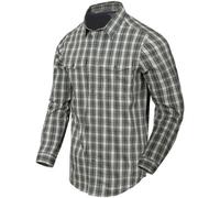 Helikon-Tex Helikon Covert Concealed Carry Shirt Foggy Grey Plaid Size Xxx Large