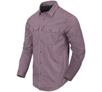 Helikon-Tex Helikon Covert Concealed Carry Shirt Scarlet Flame Checkered Size X Small