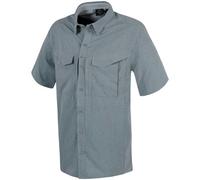 Helikon-Tex Men's Defender Mk2 Ultralight Short-Sleeved Shirt Safari (Pack of 1), Ultra-Light Short-Sleeved Misty Blue, M