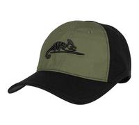 Helikon-Tex Helikon Logo Cap Polycotton Ripstop Black / Olive Green